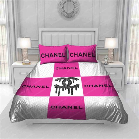 chanel bedding for sale|chanel bedding set queen.